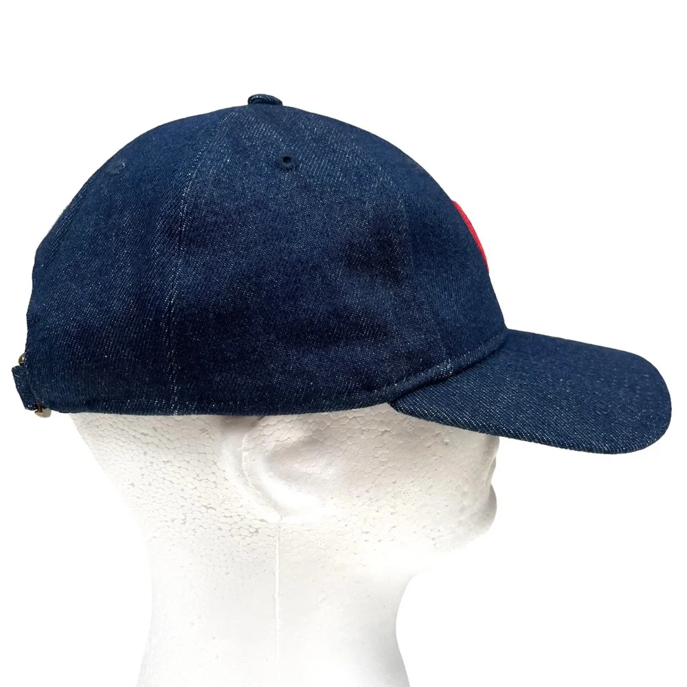 Levi’s x Chicago Cubs MLB‎ Collection Blue Denim Baseball Cap Hat New Era